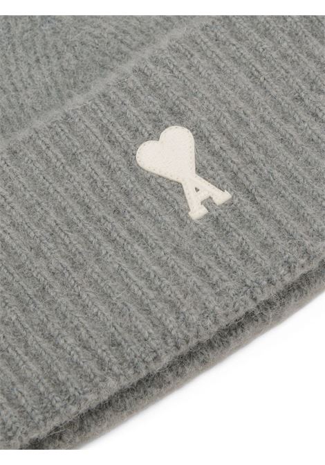 adc beanie unisex grey AMI PARIS | UBO005.KN0135058